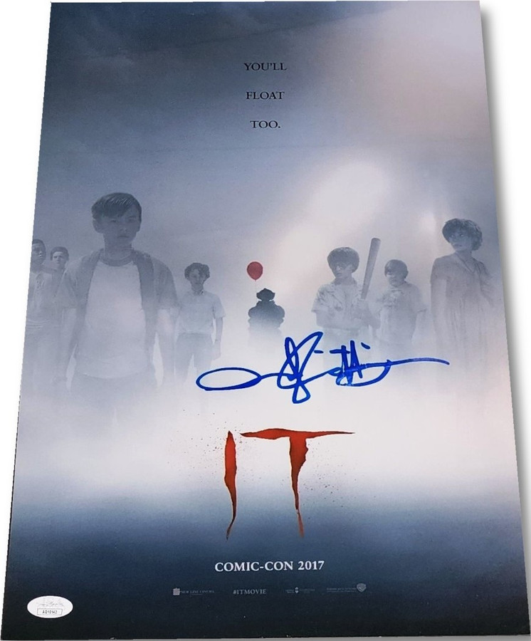 Andy Muschietti Signed Autographed 12x18 Photo IT Movie Poster JSA AQ10142