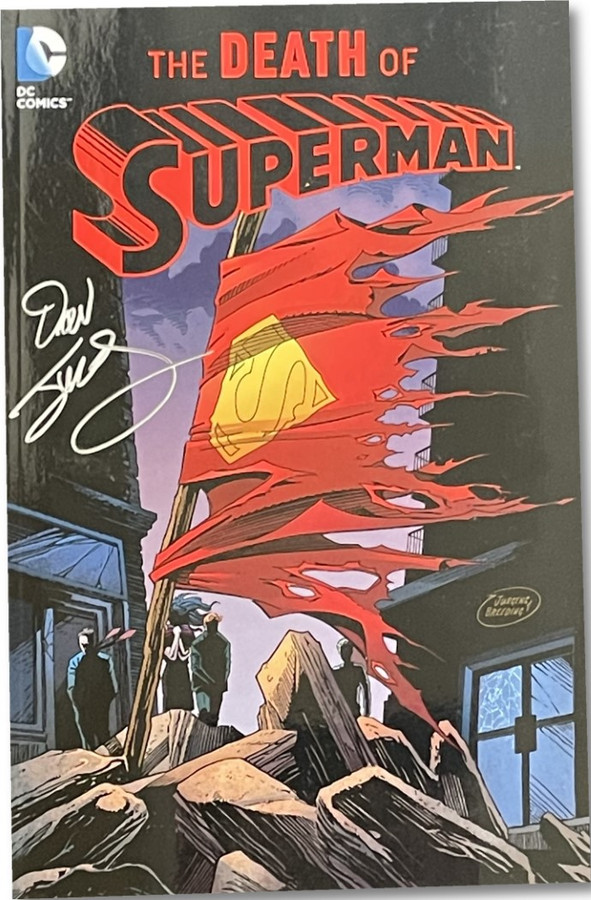 Dan Jurgens Signed Autographed Comic Book The Death Of Superman JSA AQ10584