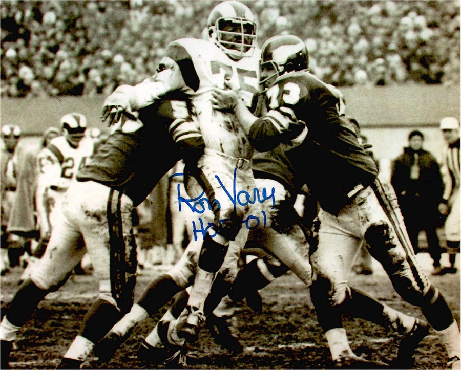 Ron Yary Signed Autographed 8x10 Photo Rams Offensive Lineman W/ COA A