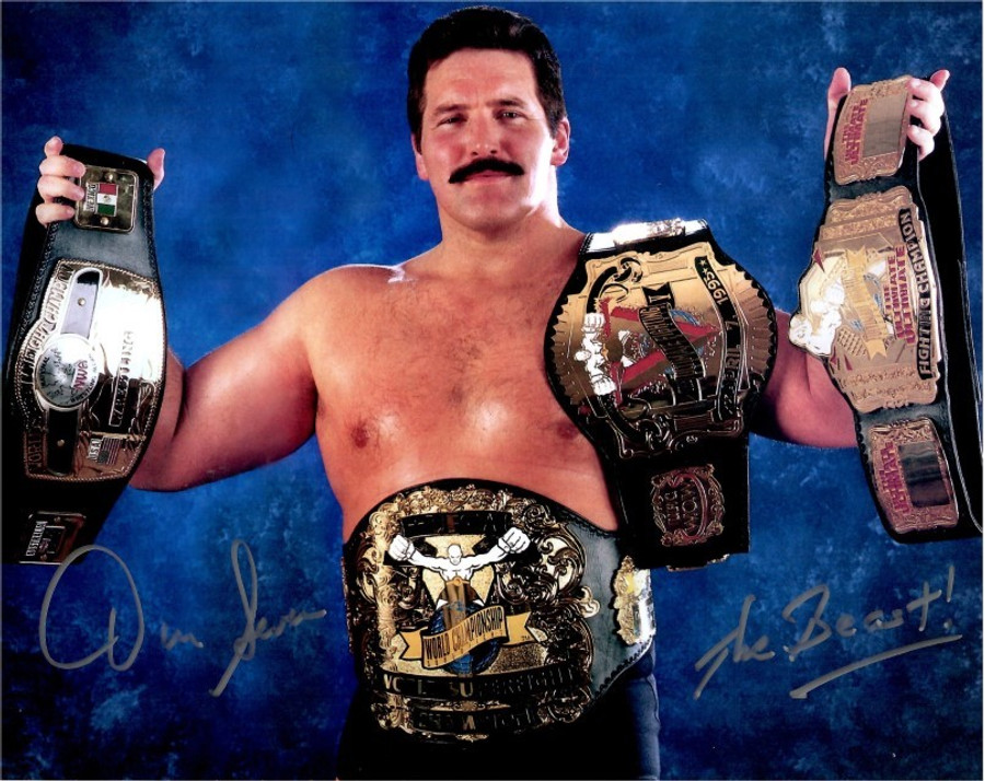 Dan Severn Signed Autographed 8x10 Photo Pro MMA Fighter "The Beast" W/ COA