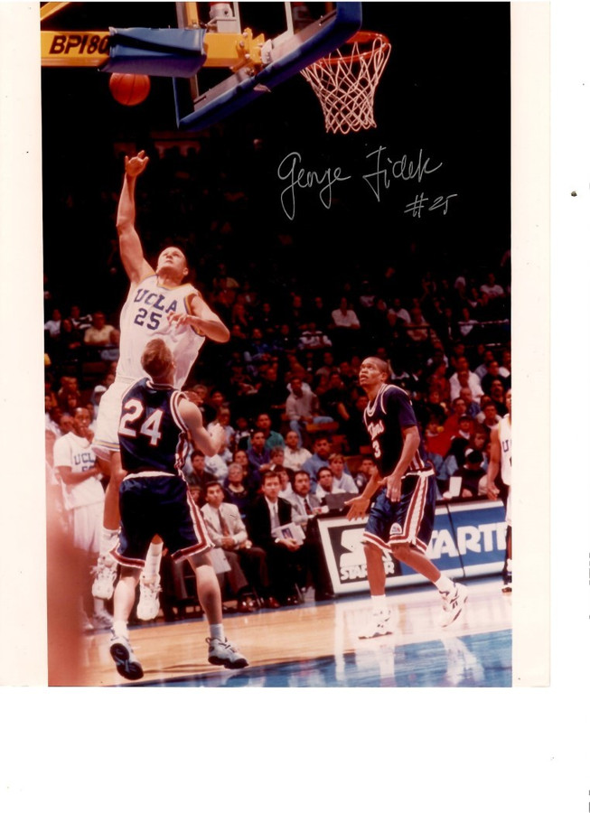 George Zidek Signed Autographed 8x10 Photo UCLA Bruins Center W/ COA