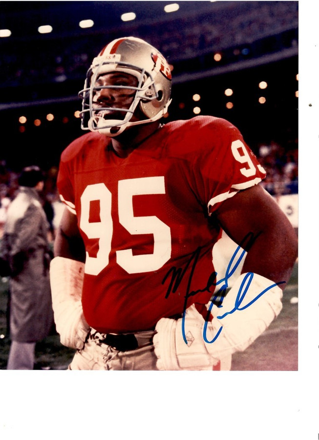 Michael Carter Signed Autographed 8x10 Photo 49ers Defensive Tackle W/ COA