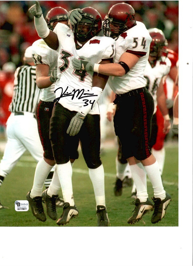 Kirk Morrison Signed Autographed 8x10 Photo Aztecs Linebacker W/ COA