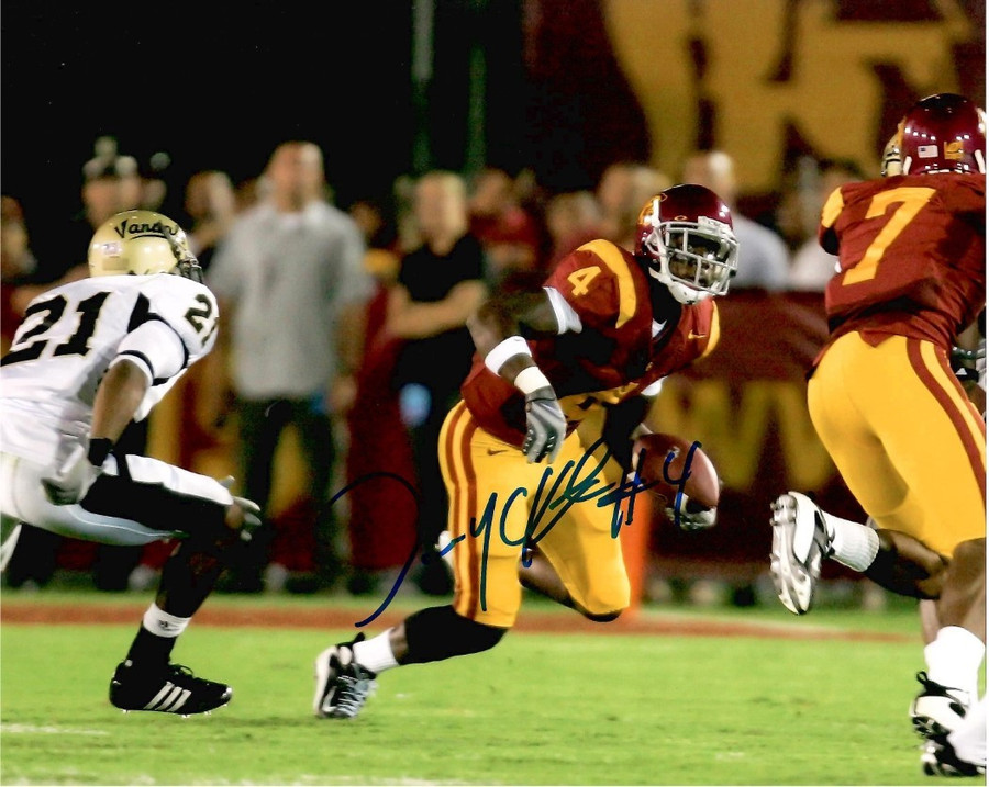 Joe McKnight Signed Autographed 8x10 Photo USC Trojans Running Back W/ COA J