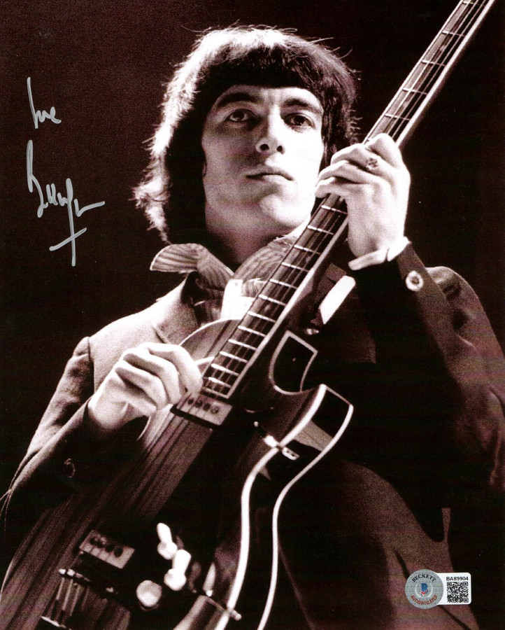 Bill Wyman Signed Autographed 8X10 Photo The Rolling Stones Vintage BAS BA89904