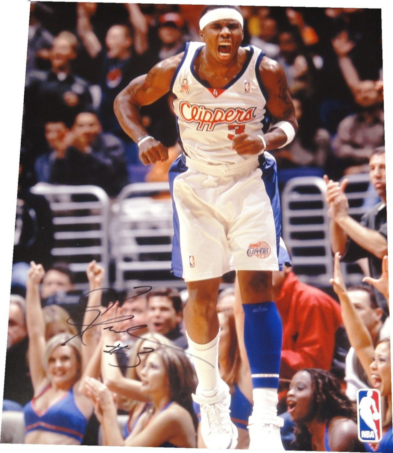 Quentin Richardson Hand Signed Autograph 16x20 Photograph LA Clippers Yelling