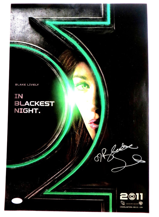 Blake Lively Signed Autographed 13X20 Poster Green Lantern 2011