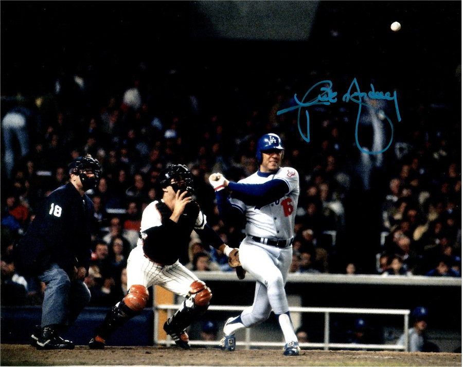 Rick Monday Signed Autographed 8x10 Photo LA Dodgers Center Field W/ COA C