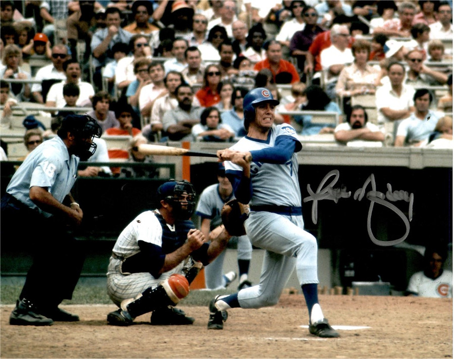 Rick Monday Signed Autographed 8x10 Photo Chicago Cubs Big Swing W/ COA D
