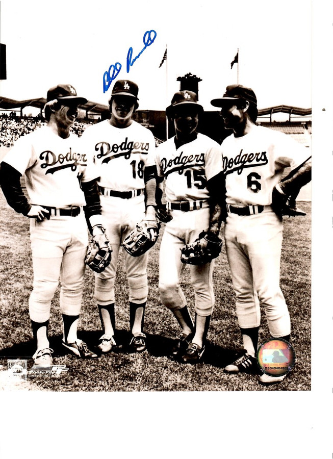 Bill Russell Signed Autographed 8x10 Photo Dodgers Legendary Infield W/ COA