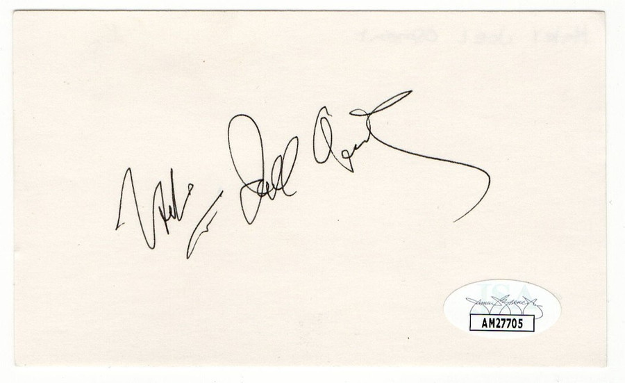 Haley Joel Osment Signed Autographed Index Card The Sixth Sense JSA AM27705