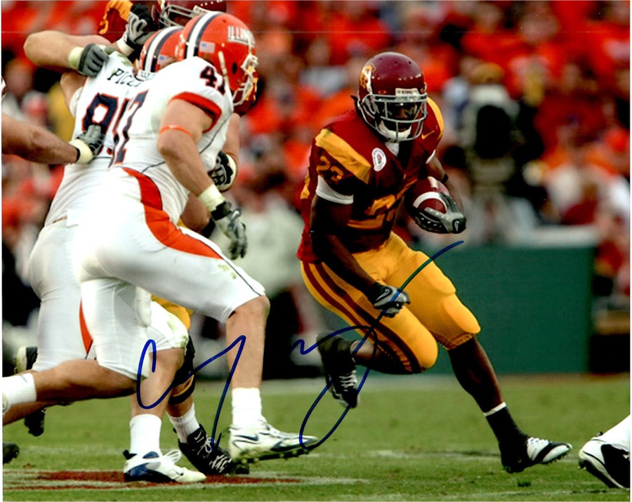 Chauncy Washington Signed Autographed 8x10 Photo USC Running Back W/ COA J