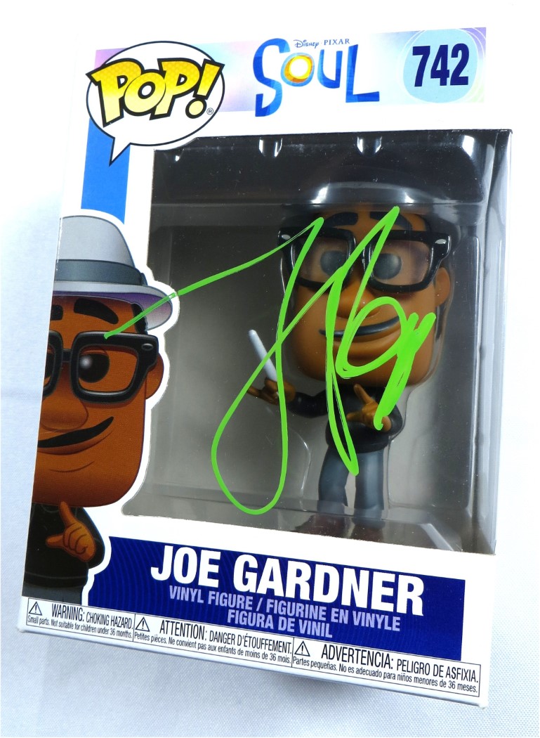 Jamie Foxx Signed Autographed Funko POP! Soul Joe Gardner JSA