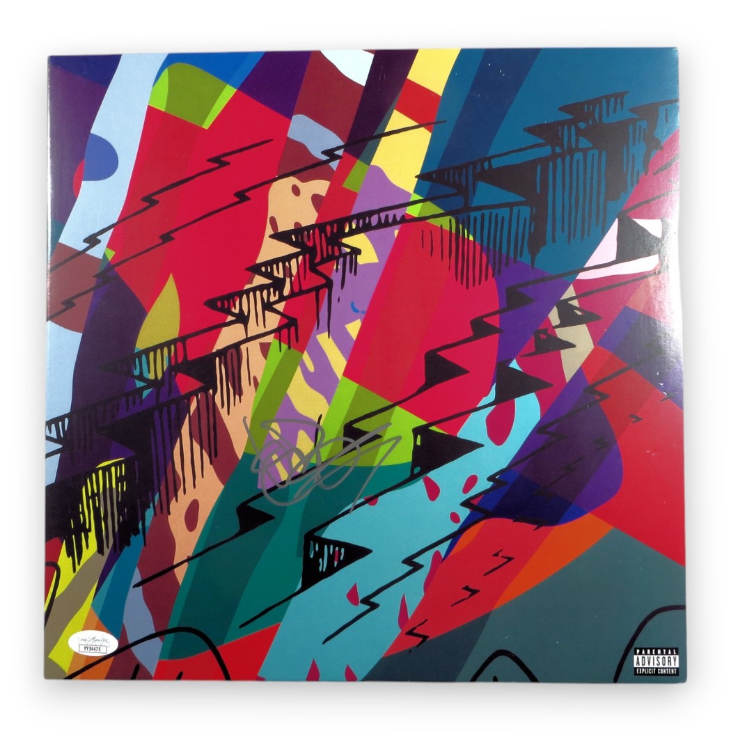 G RAP Kidd-X The Unknown CD 直筆 Kid Cudi Signed Autographed Record Album Cover Insano JSA YY54475