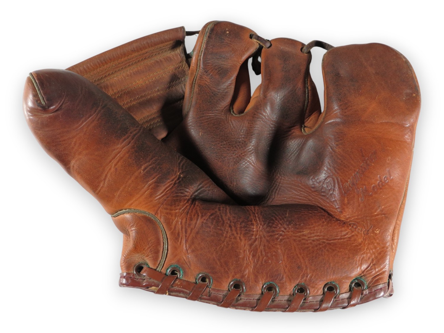 Rawlings Vintage Leather Baseball Glove Model PM20 1950s Right