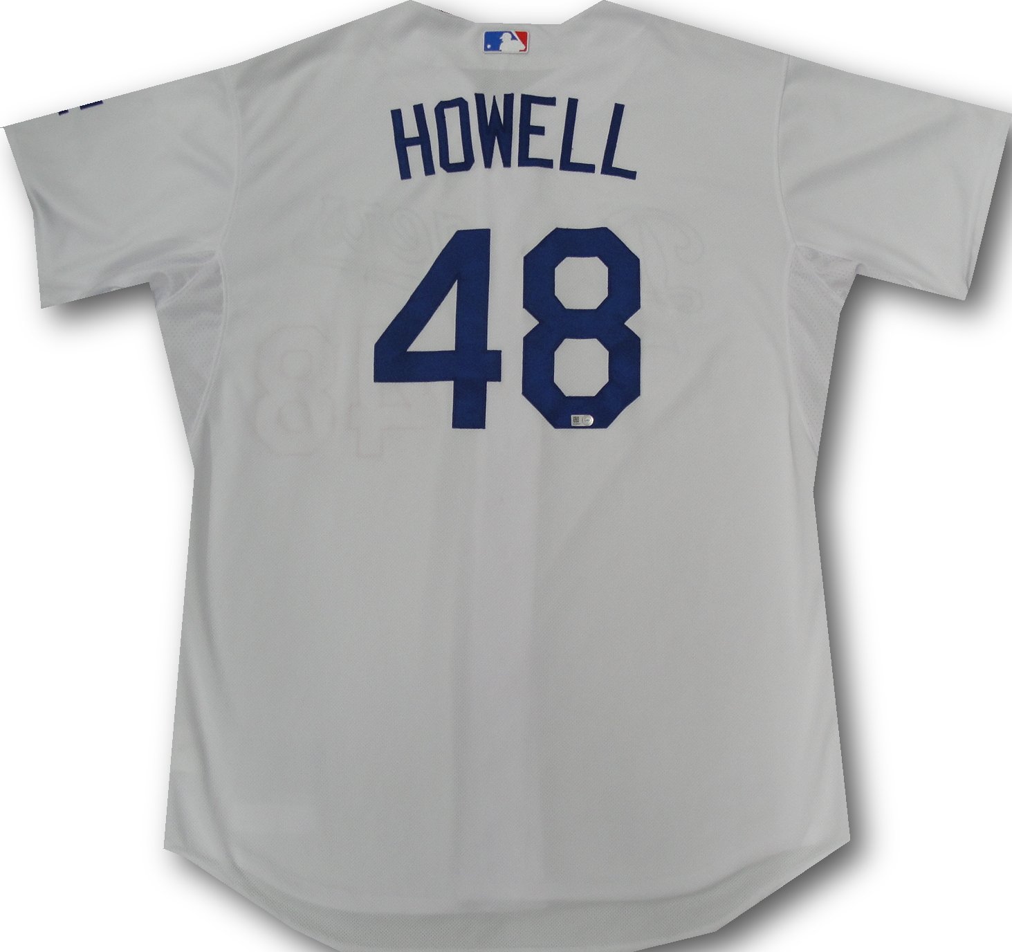 JP Howell Team Issue Jersey Los Angeles Dodgers Road Gray 2015 #56