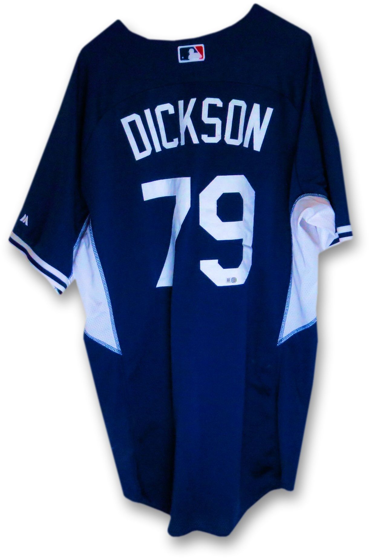 O'Koyea Dickson Dodgers Team Issue Batting Practice Jersey #79 MLB HZ533462  - Cardboard Legends