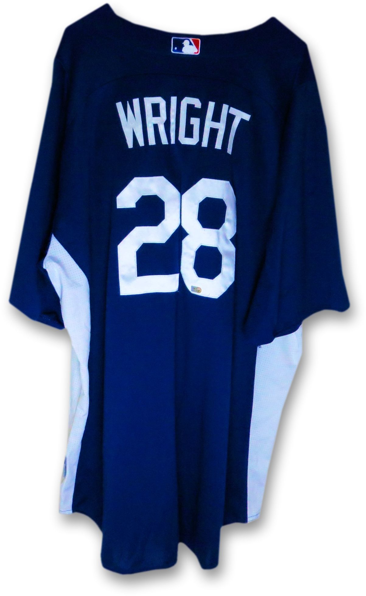 Jamey Wright Dodgers Team Issue Batting Practice Jersey #28 MLB