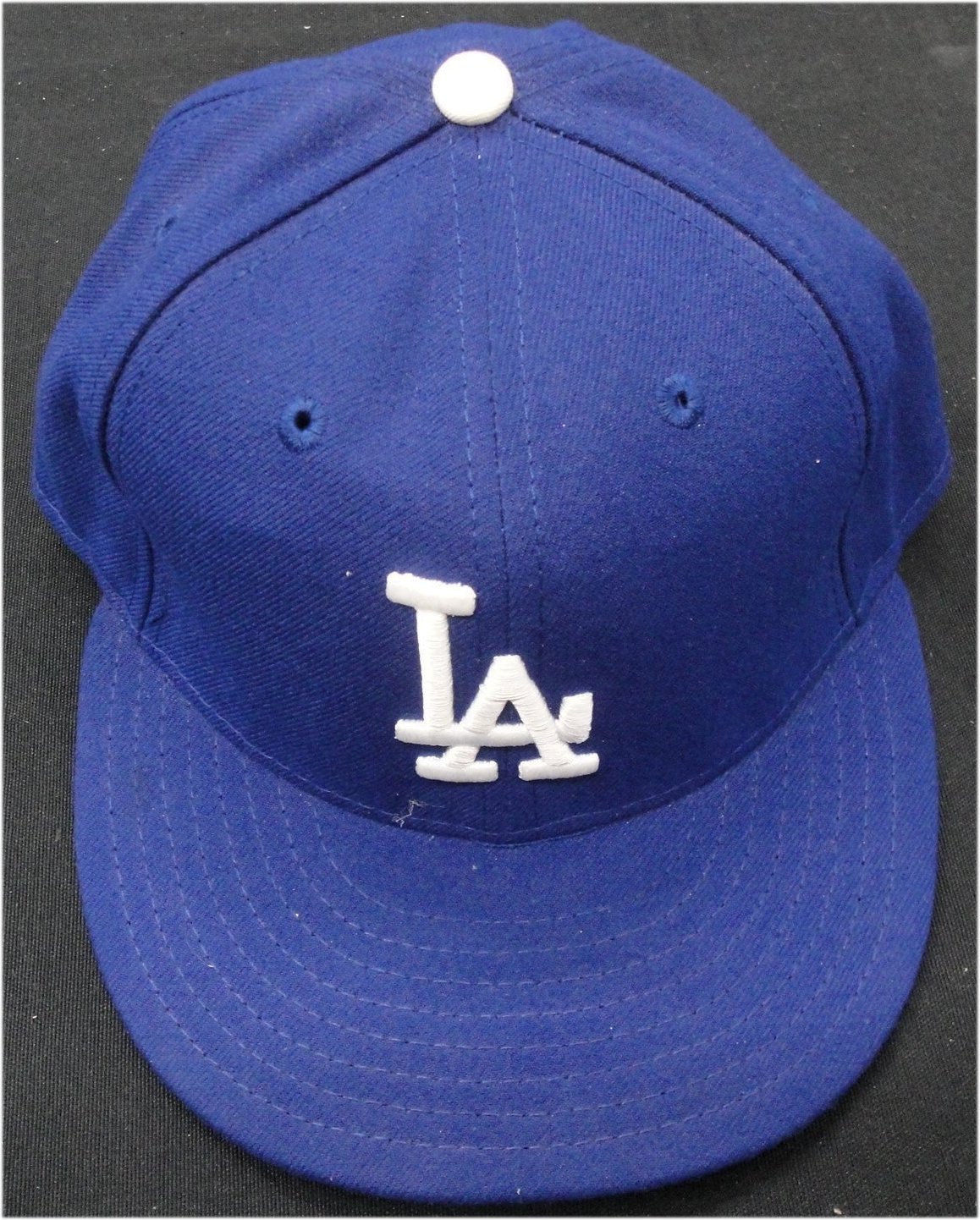 48 Los Angeles Dodgers Team issued Baseball Cap Hat Size 7 1/8 HZ