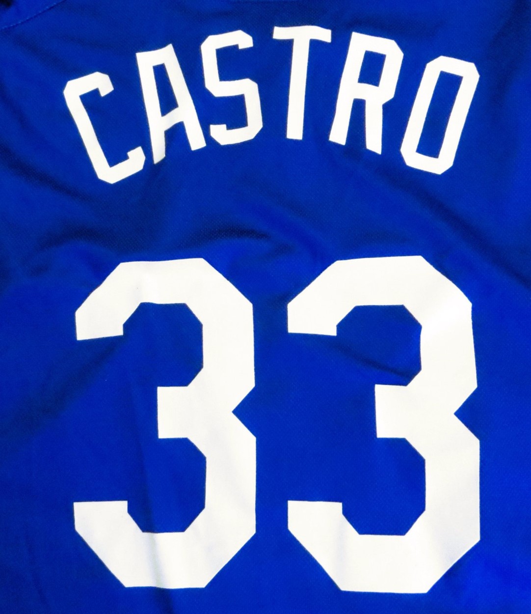 Juan Castro Team Issue Batting Practice Jersey Dodgers #13 Size 46 Error in  Name