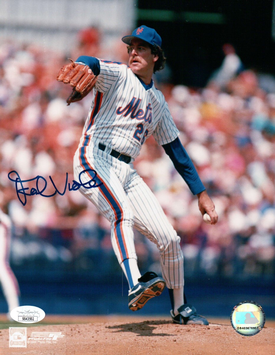 Jesse Orosco Signed Autographed 8X10 Photo New York Mets Home