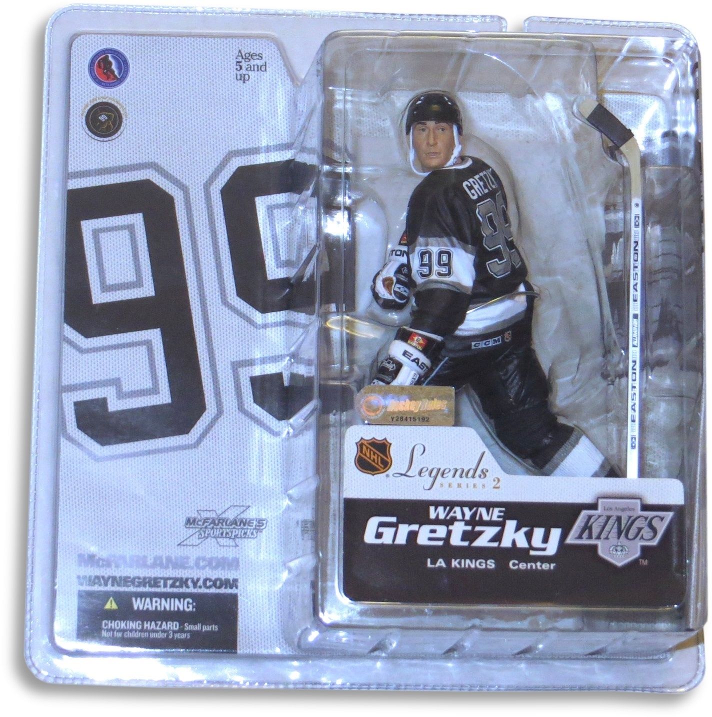 Wayne Gretzky Signed Los Angeles Kings Authentic Game Model CCM