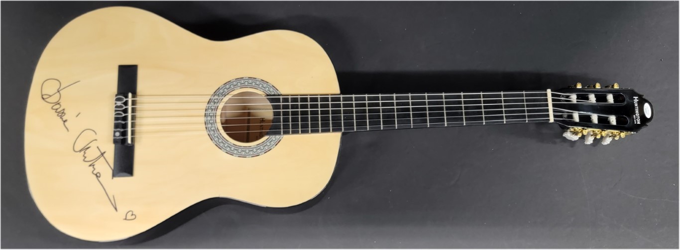 Basia Hand Signed Autographed Acoustic Guitar Pop Super Star JSA