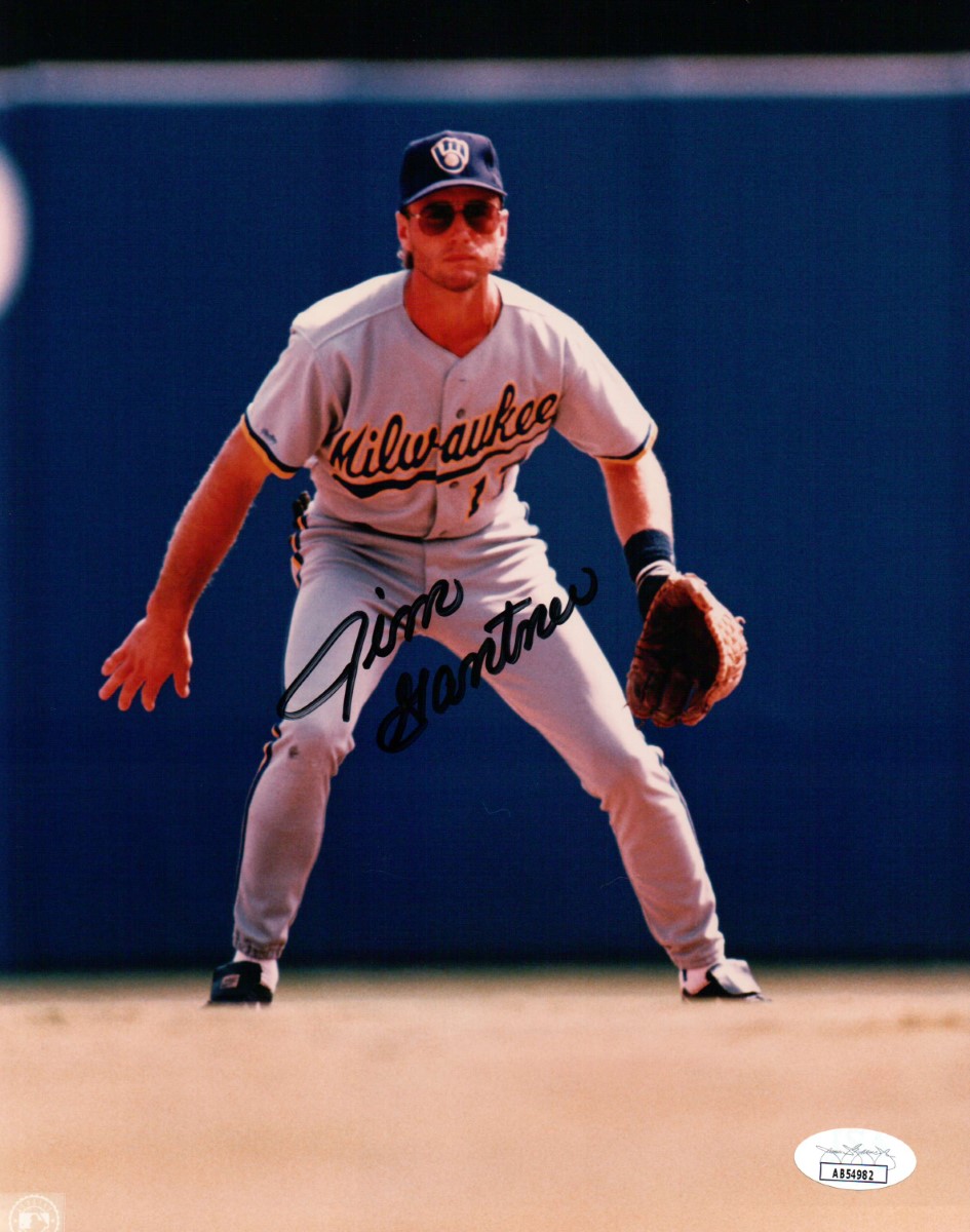 Jim Gantner Milwaukee Brewers 8x10 Photo LIMITED STOCK