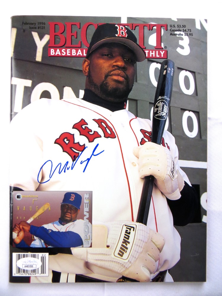 Mo Vaughn - Autographed Signed Baseball