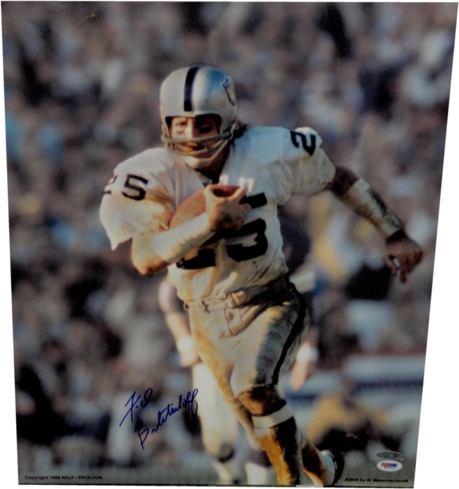 Fred Biletnikoff Hand Signed Autographed 16x20 Photograph Runnig