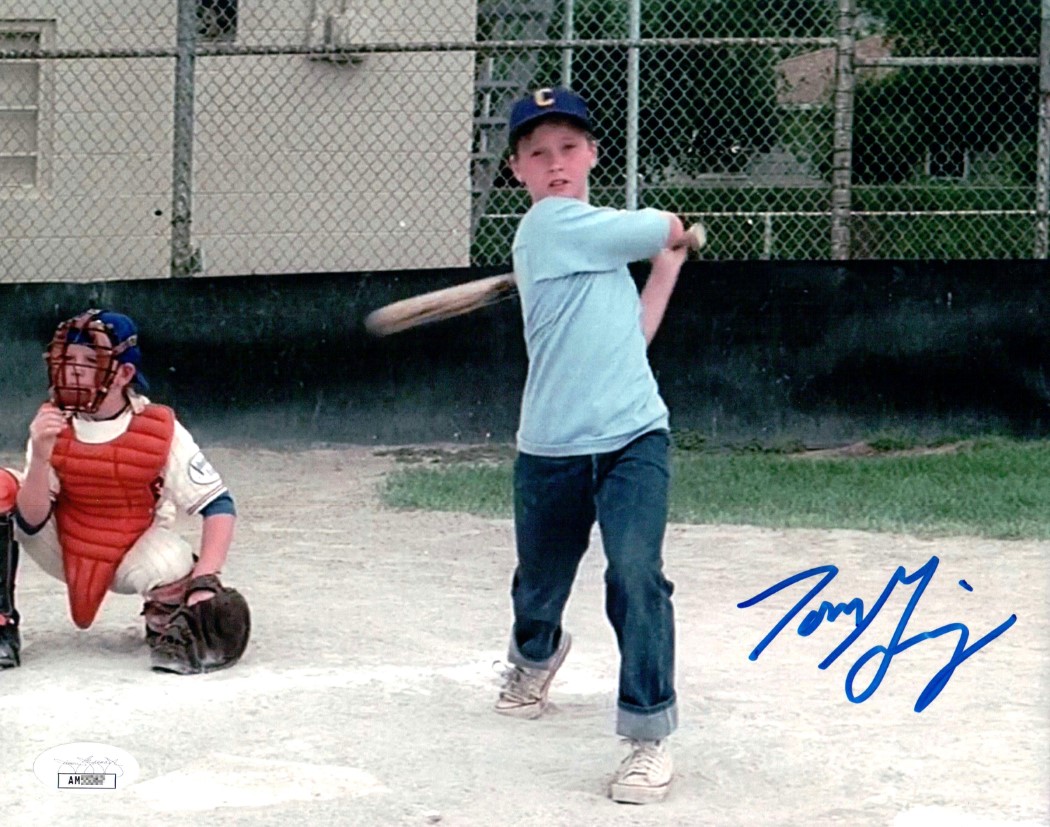 Tom Guiry Signed Autographed 8X10 Photo The Sandlot Scotty Smalls At Plate  JSA - Cardboard Legends
