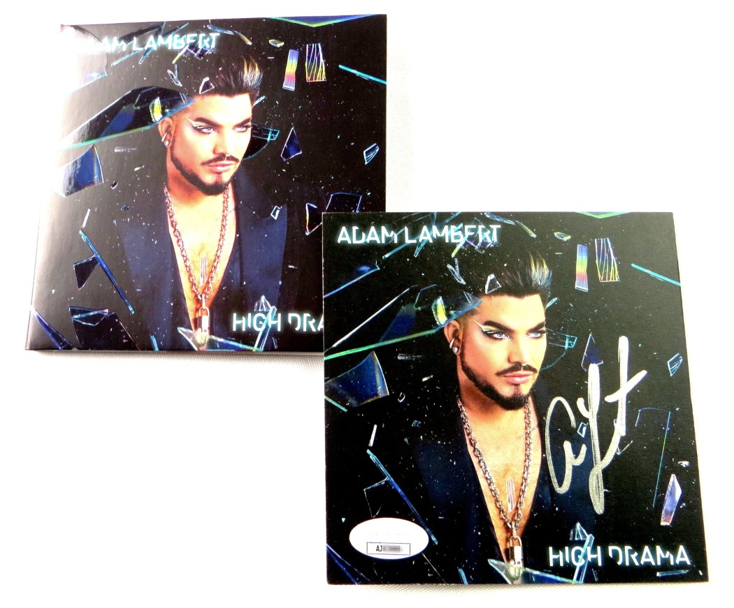 Adam Lambert Signed Autographed CD Insert High Drama w/CD JSA