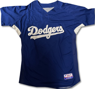 69 Team Issued Authentic Batting Practice Jersey Dodgers MLB XL