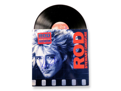 ROD STEWART signed autographed photo COA Hologram main image 0