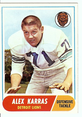 1968 Topps Test Team Photo #6: Detroit Lions