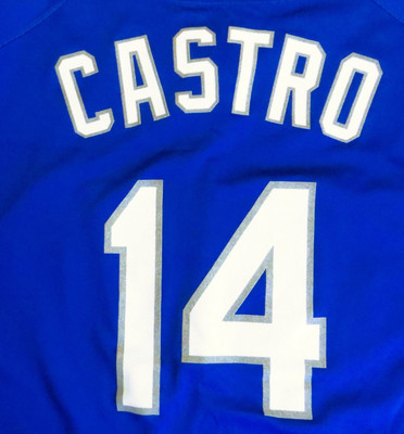 Juan Castro Team Issue Batting Practice Jersey Dodgers #13 Size 46 Error in  Name