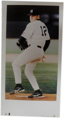 Roger Clemens New York Yankees 12x24 Unsigned Poster Wearing #12