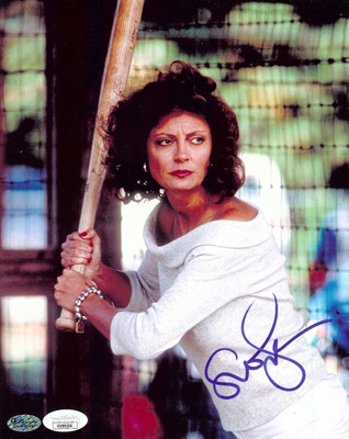 Susan Sarandon Signed Autographed Baseball Jersey Durham Bulls