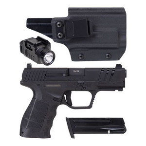 SAR SAR9 Compact LX Package 4.1" 9mm 15rd Pistol W/ Weapon Light and Holster