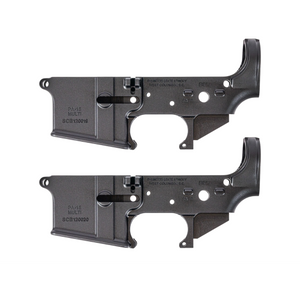 2 Pack Of PSA AR-15 Blem "Stealth" Stripped Lower Receivers