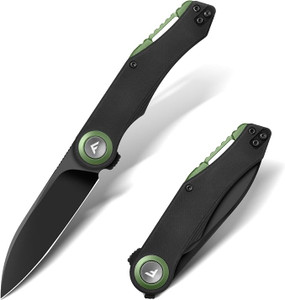 FLISSA Button Lock Folding Knife
