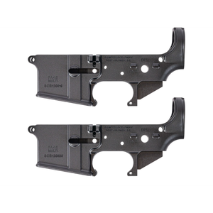 2 Pack Of PSA AR-15 Blem "Stealth" Stripped Lower Receivers