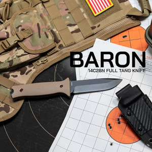 704 Gear Baron Fixed Blade Knife