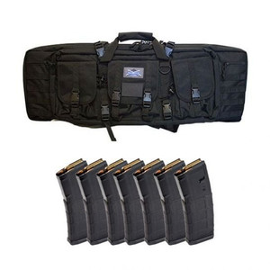 PSA 36" Single Gun Case & 7 magazines