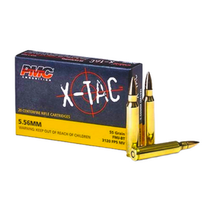 PMC X-TAC 5.56 NATO Ammo 55 Grain