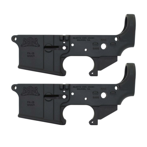 2 Pack Of PSA AR-15 "Stealth" Stripped Lower Receivers