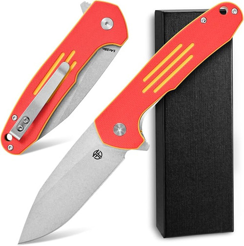 CCFFCC FF16 14C28N Steel Blade Folding Knife