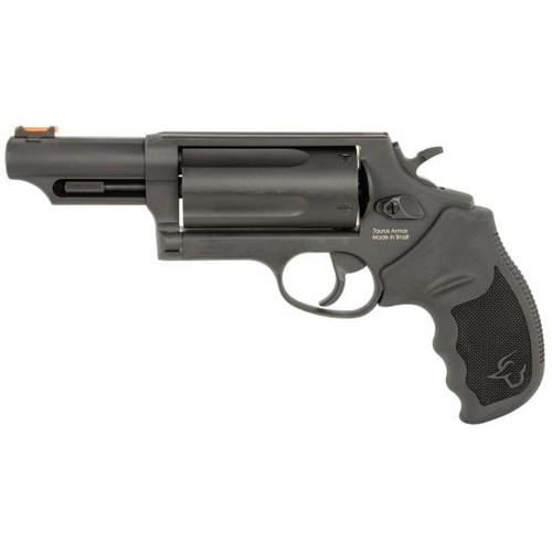 Taurus Judge T.O.R.O. .410 Gauge/.45 Long Colt Revolver 3" 5rds, Black - Versatile and Powerful Defense Revolver - 24410P31T