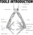 Flissa 16 in 1 Stainless Steel multitool