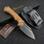 Sharp14C28N Steel Fixed Blade Hunting Knife with Sheath